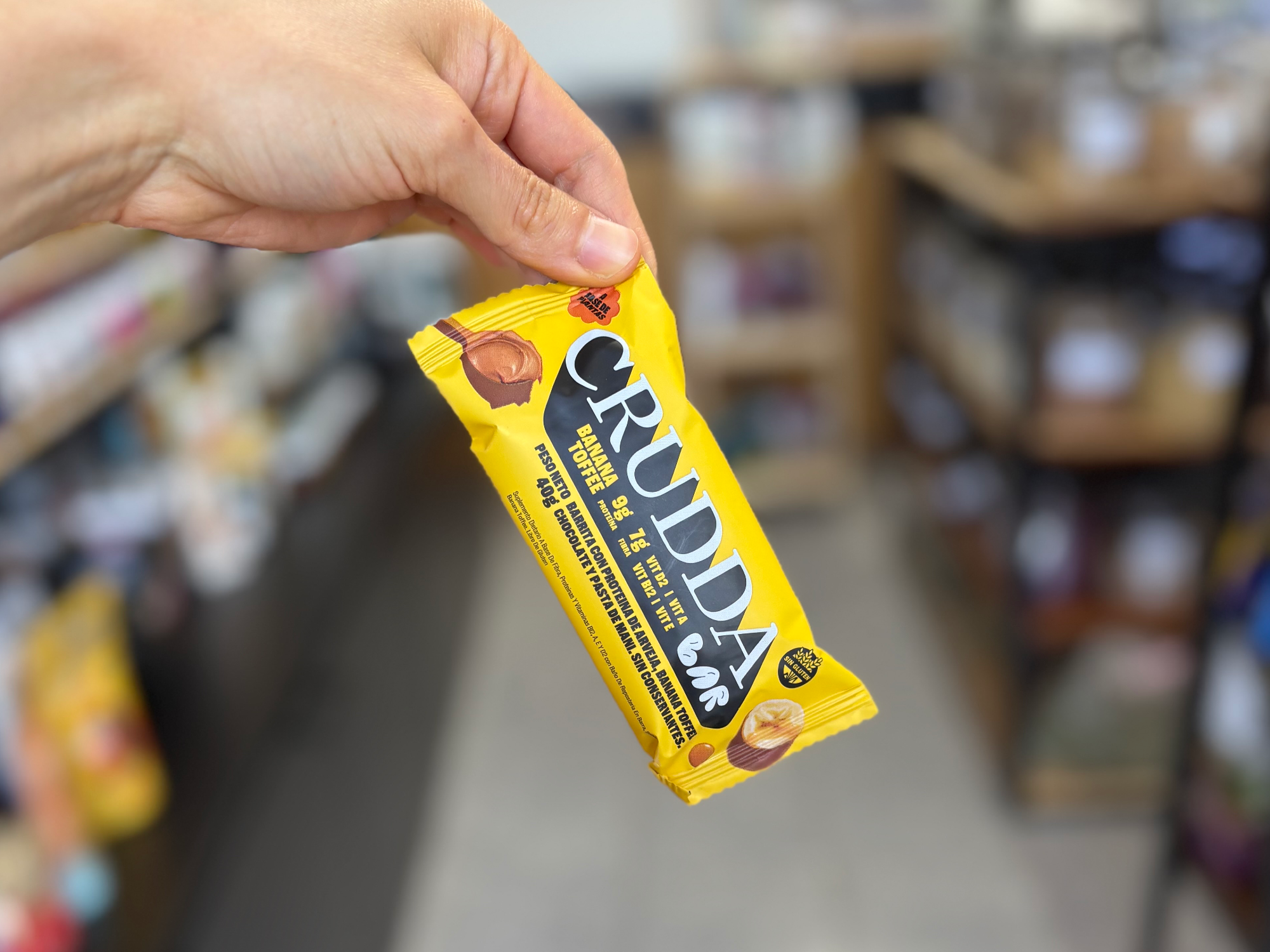 CRUDDA BAR BANANA TOFFY