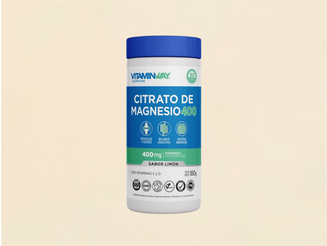 CITRATO DE MAGNESIO 400 LIMON