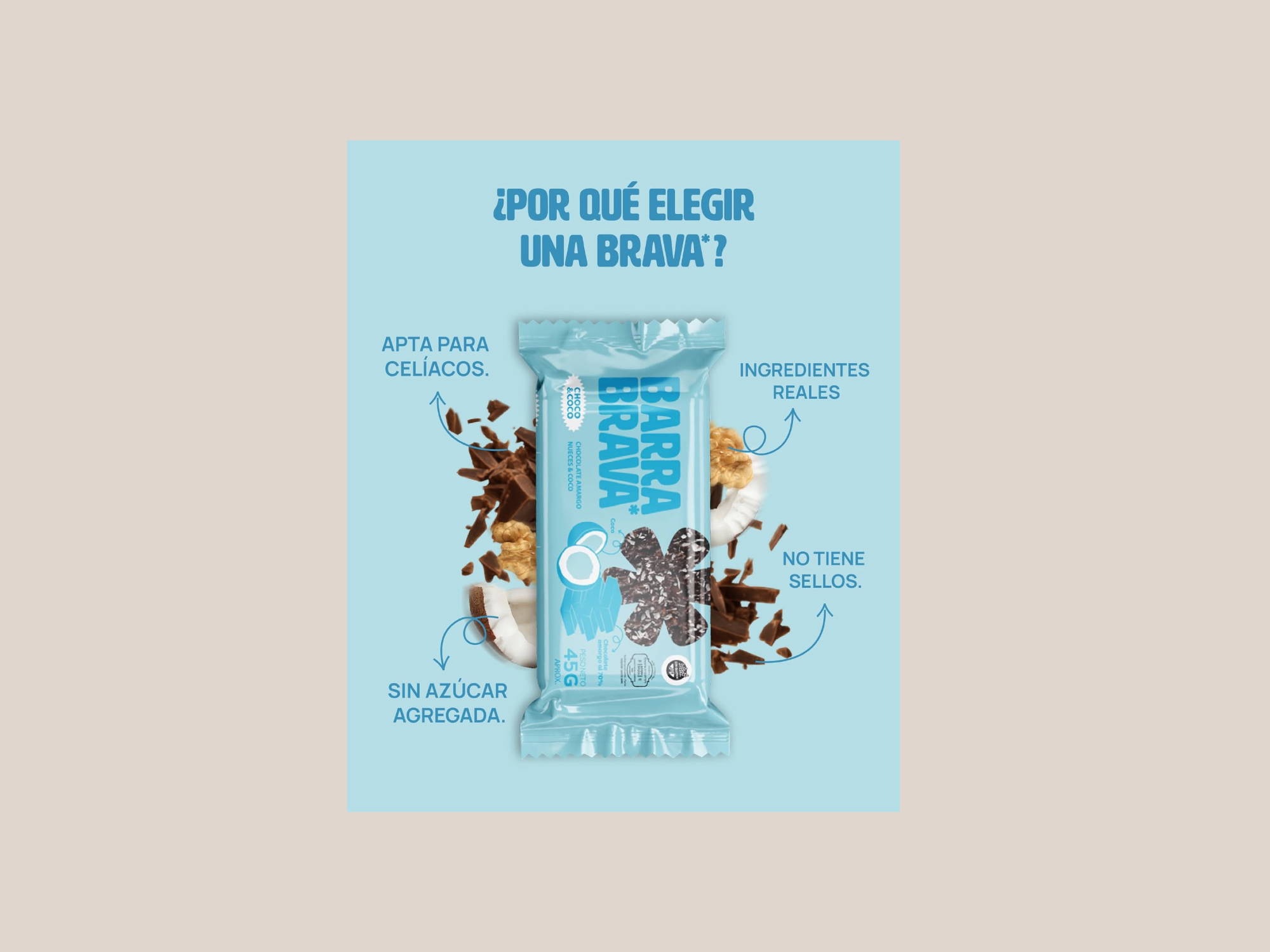 BARRITA CHOCO Y COCO