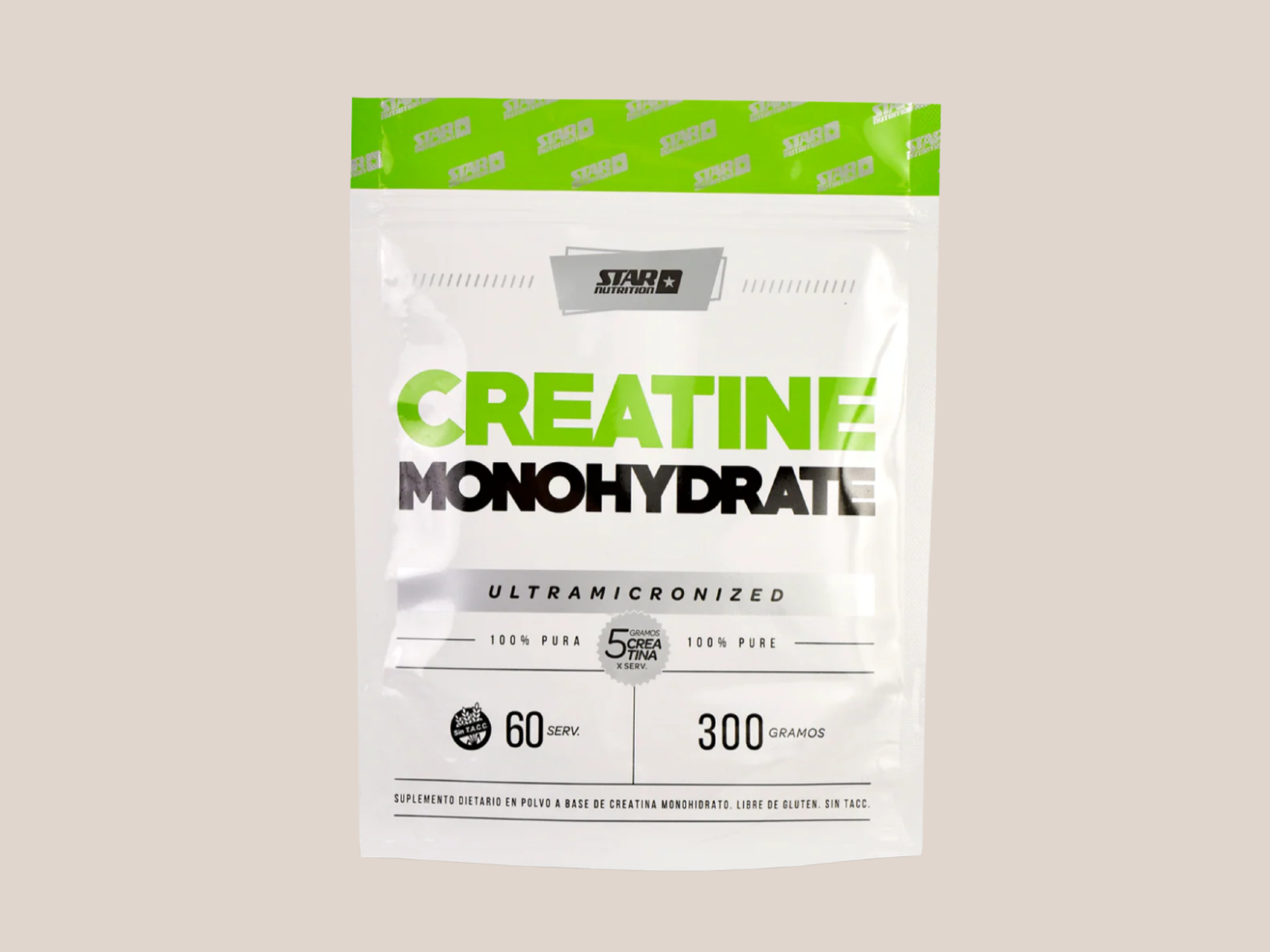 CREATINA MONOHIDRATO 300g DOYPACK