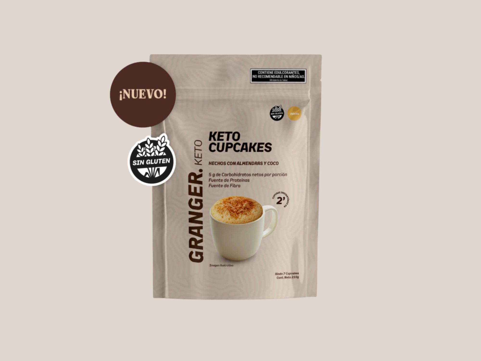 KETO CUPCAKES VAINILLA