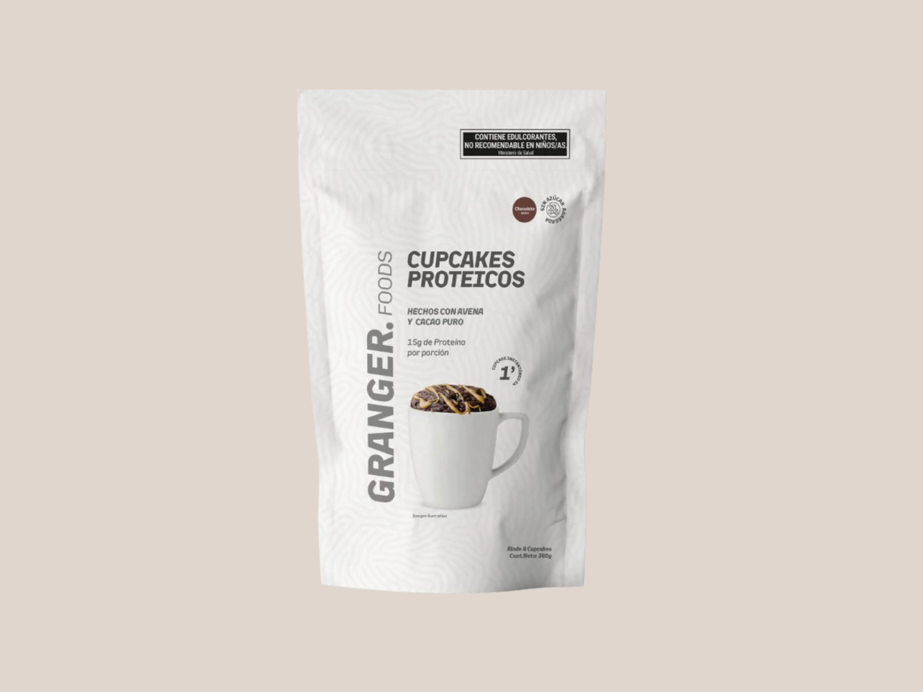 CUPCAKES PROTEICOS CHOCOLATE