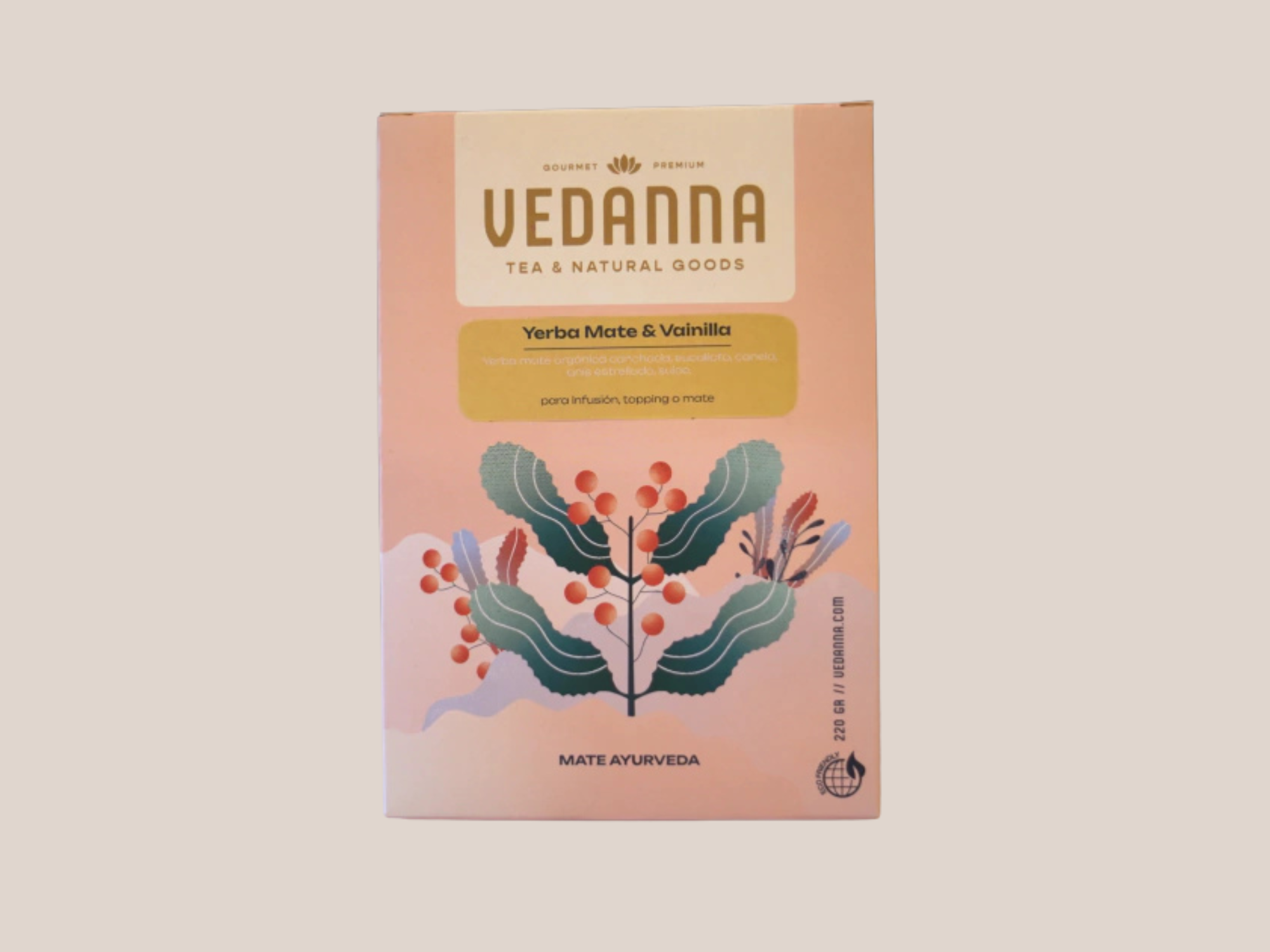 Yerba vainilla 220gr