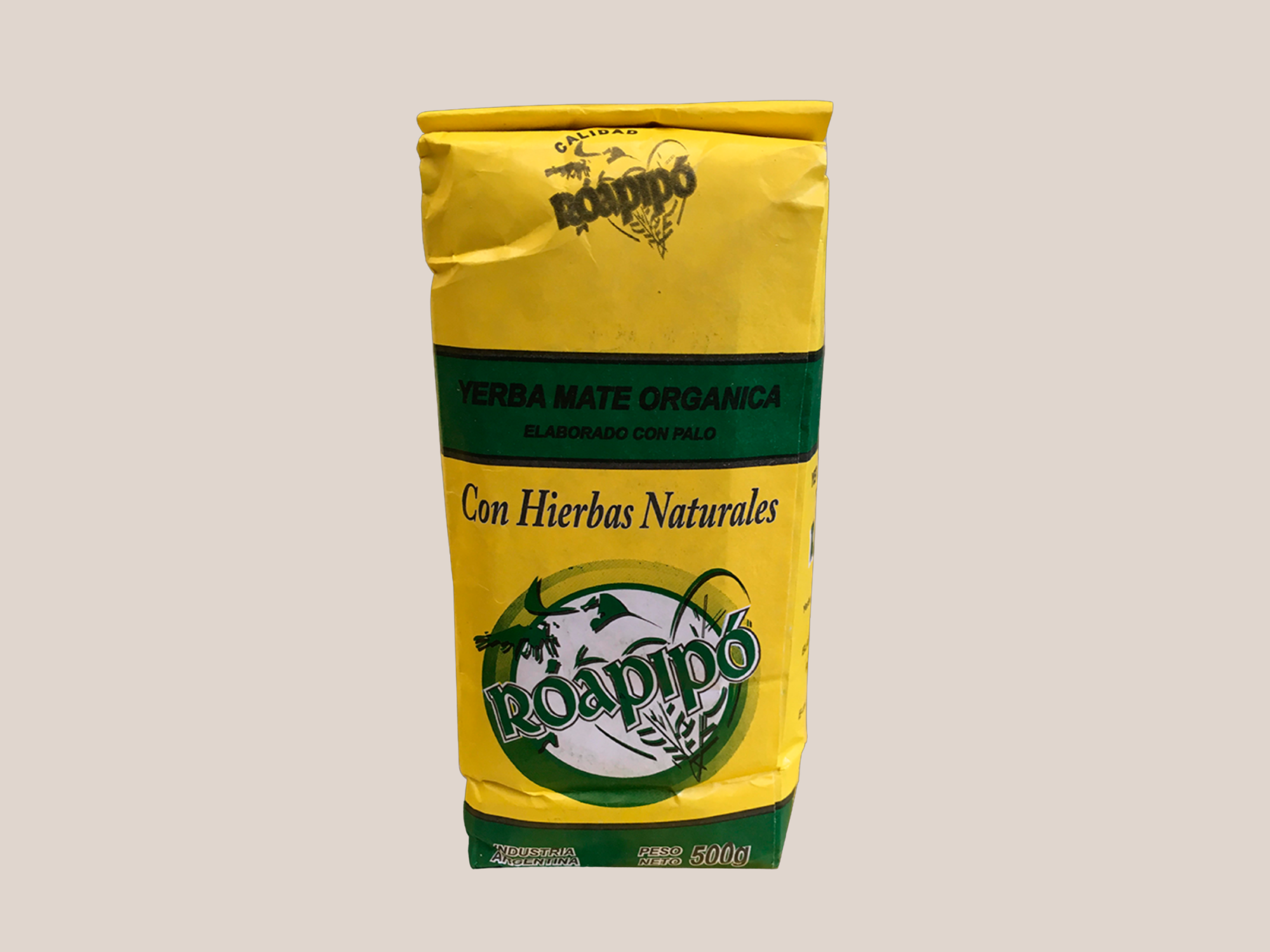 Yerba orgánica con hierbas 1/2kg