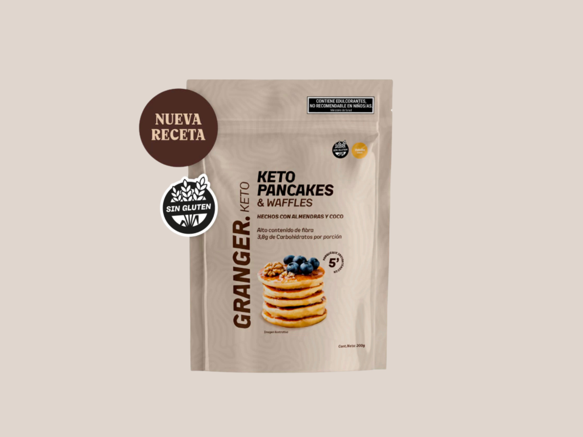 KETO PANCAKES VAINILLA