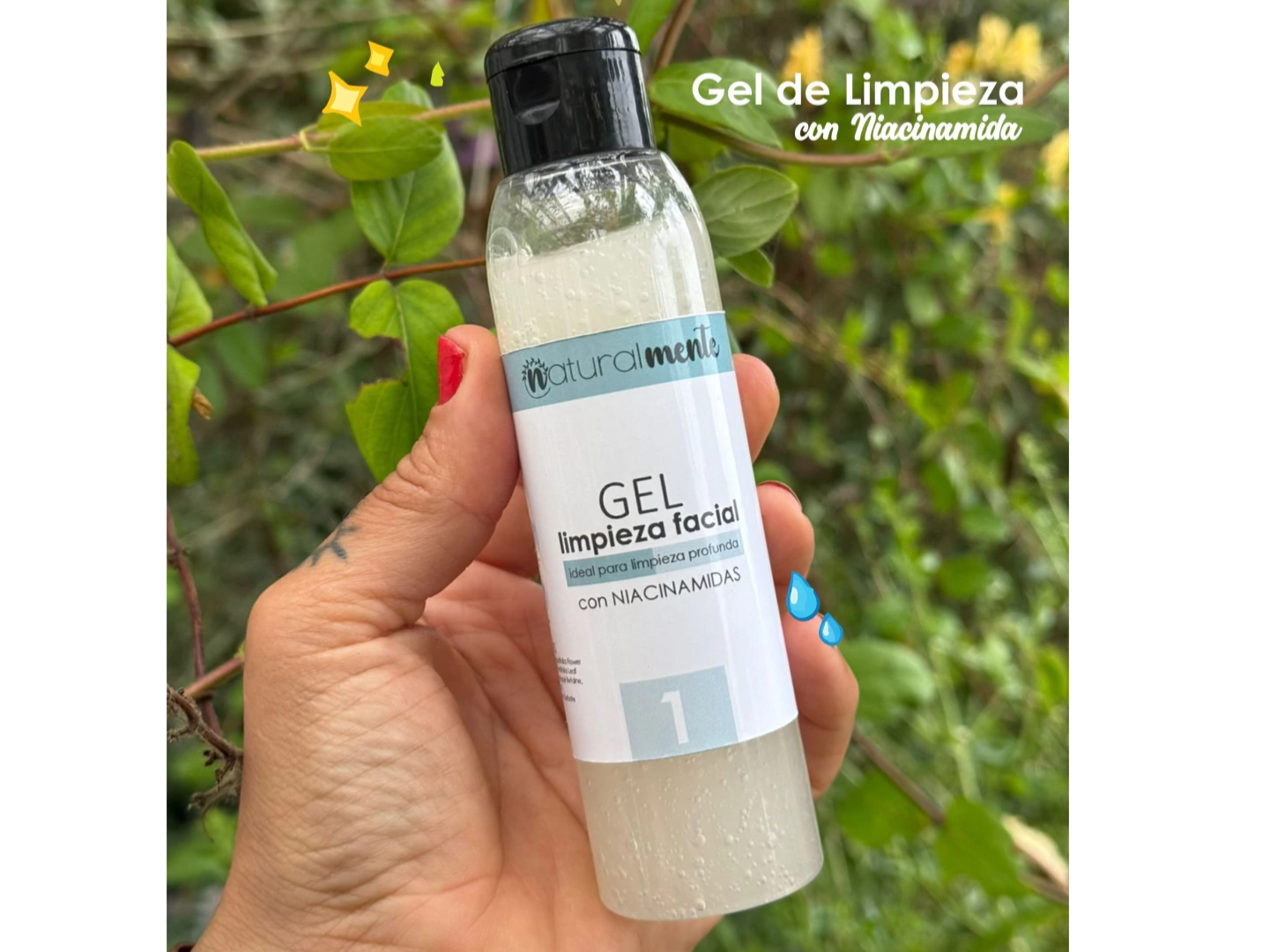GEL DE LIMPIEZA FACIAL CON NIACINAMIDAS