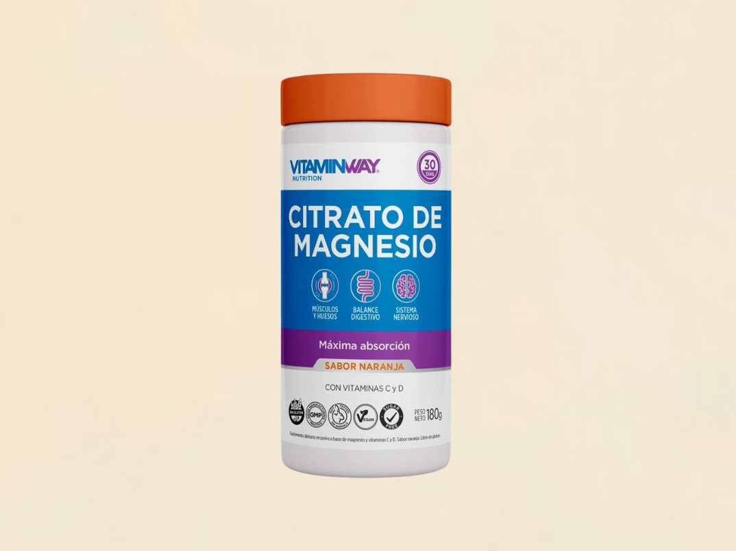 CITRATO DE MAGNESIO 400 NARANJA