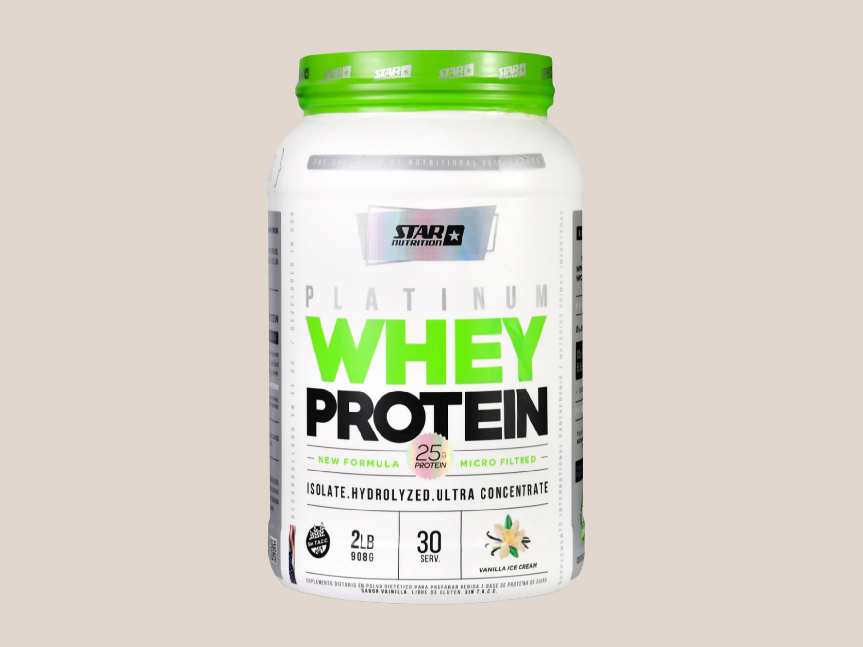 PLATINUM WHEY PROTEIN 2lb POTE