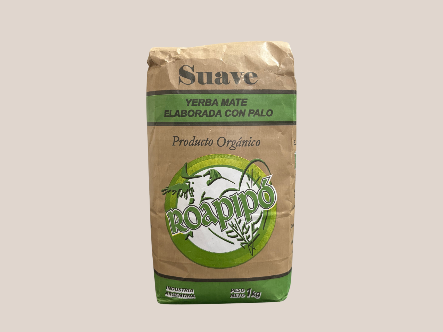 Yerba orgánica suave 1kg