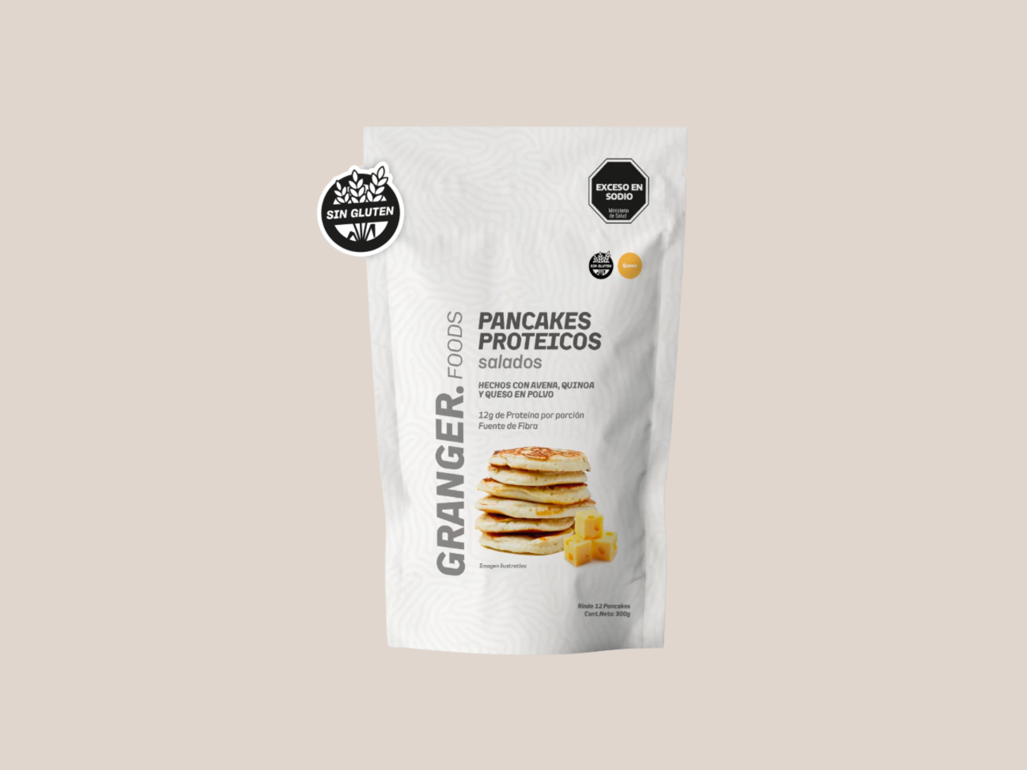 PANCAKES PROTEICOS QUESO