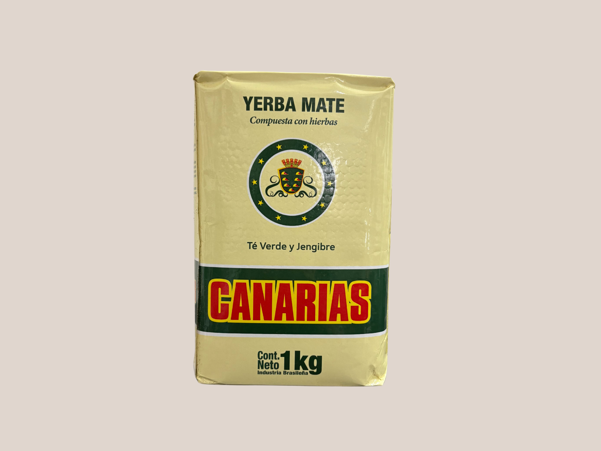 Yerba canarias te verde y jengibre 1kg