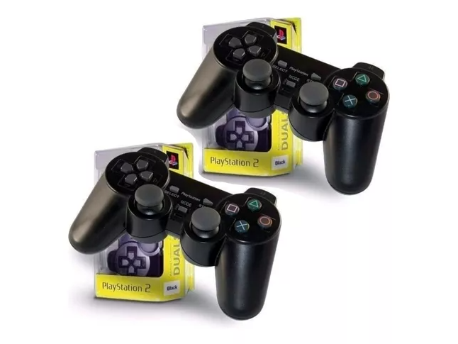 Control Joystick Para Ps2 - Vibracion Analogico Con Cable