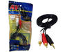 Cable Audio Plug 3.5 Mm Stereo A 2 Rca Macho