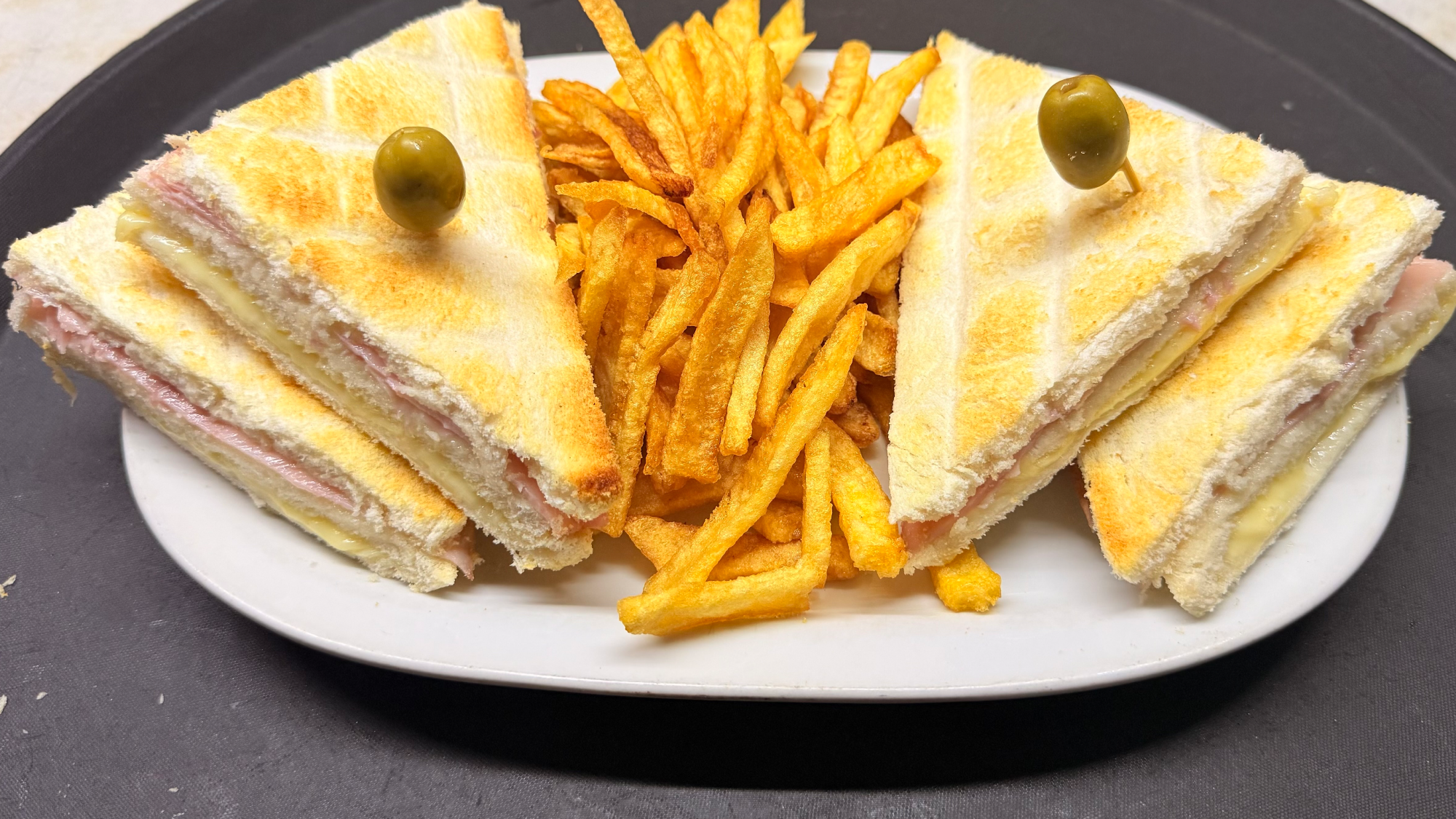 Tostados sale con papas