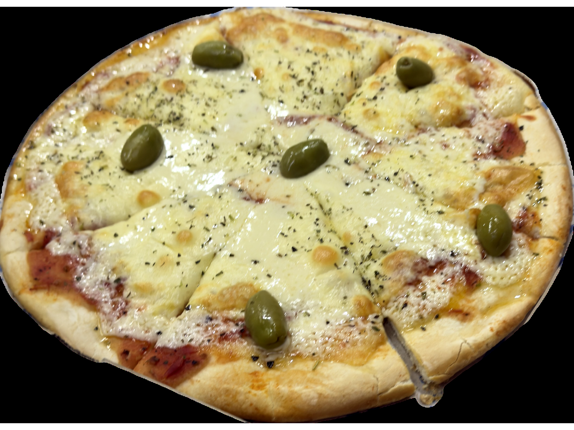 pizza provolone