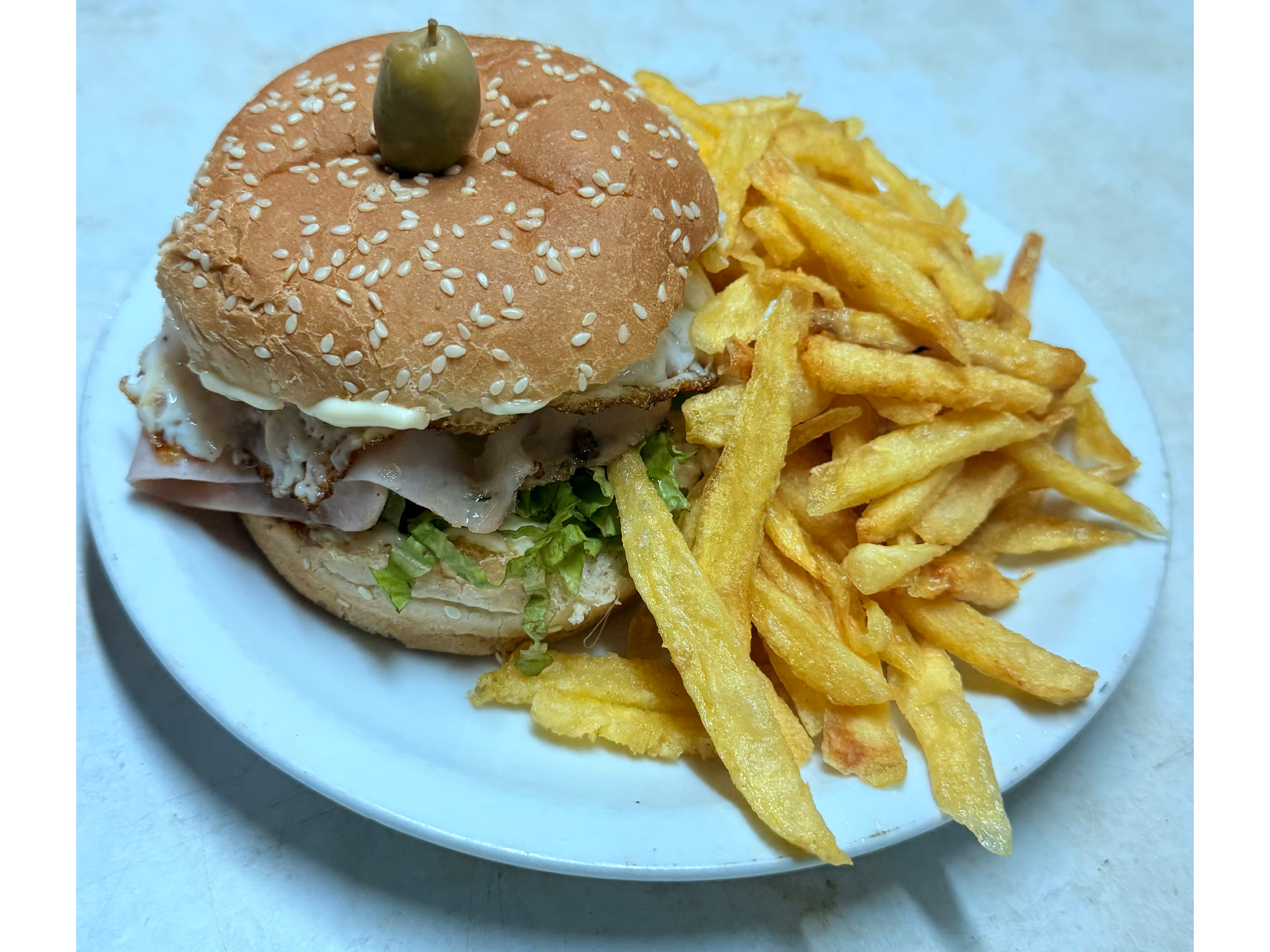 hamburguesa especial