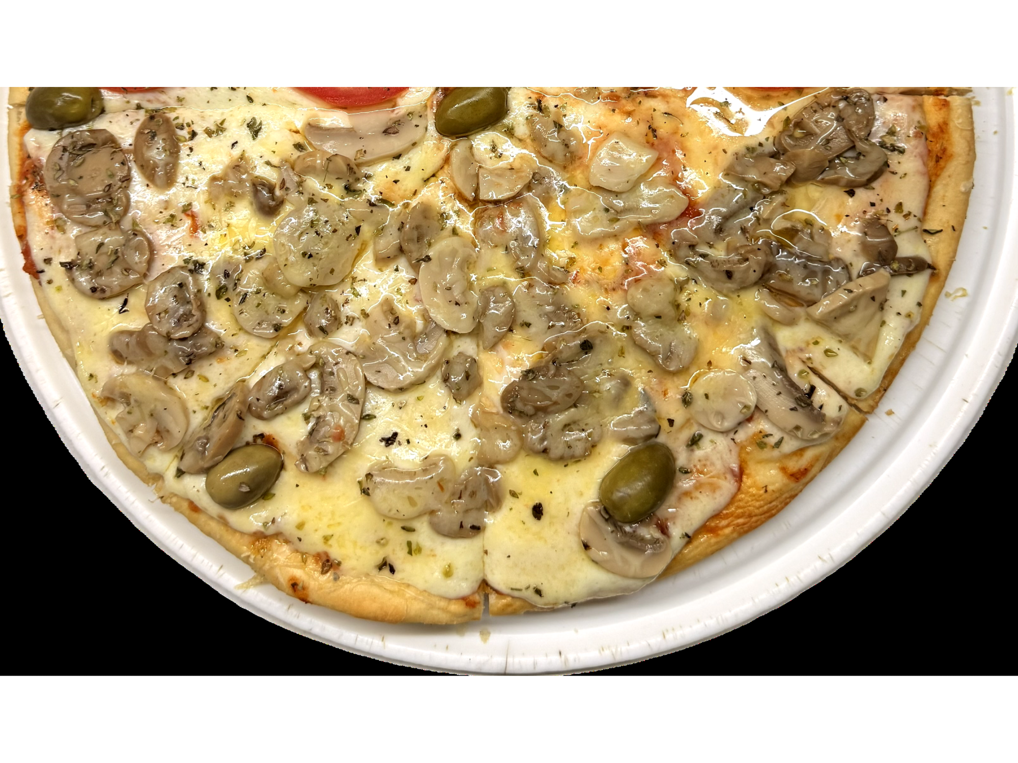 pizza champiñones