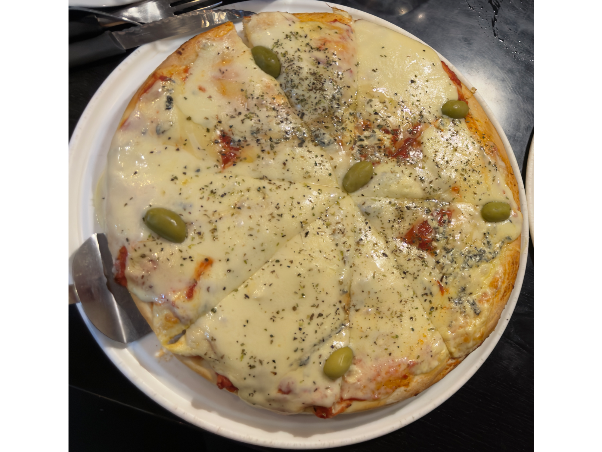 pizza 4 quesos