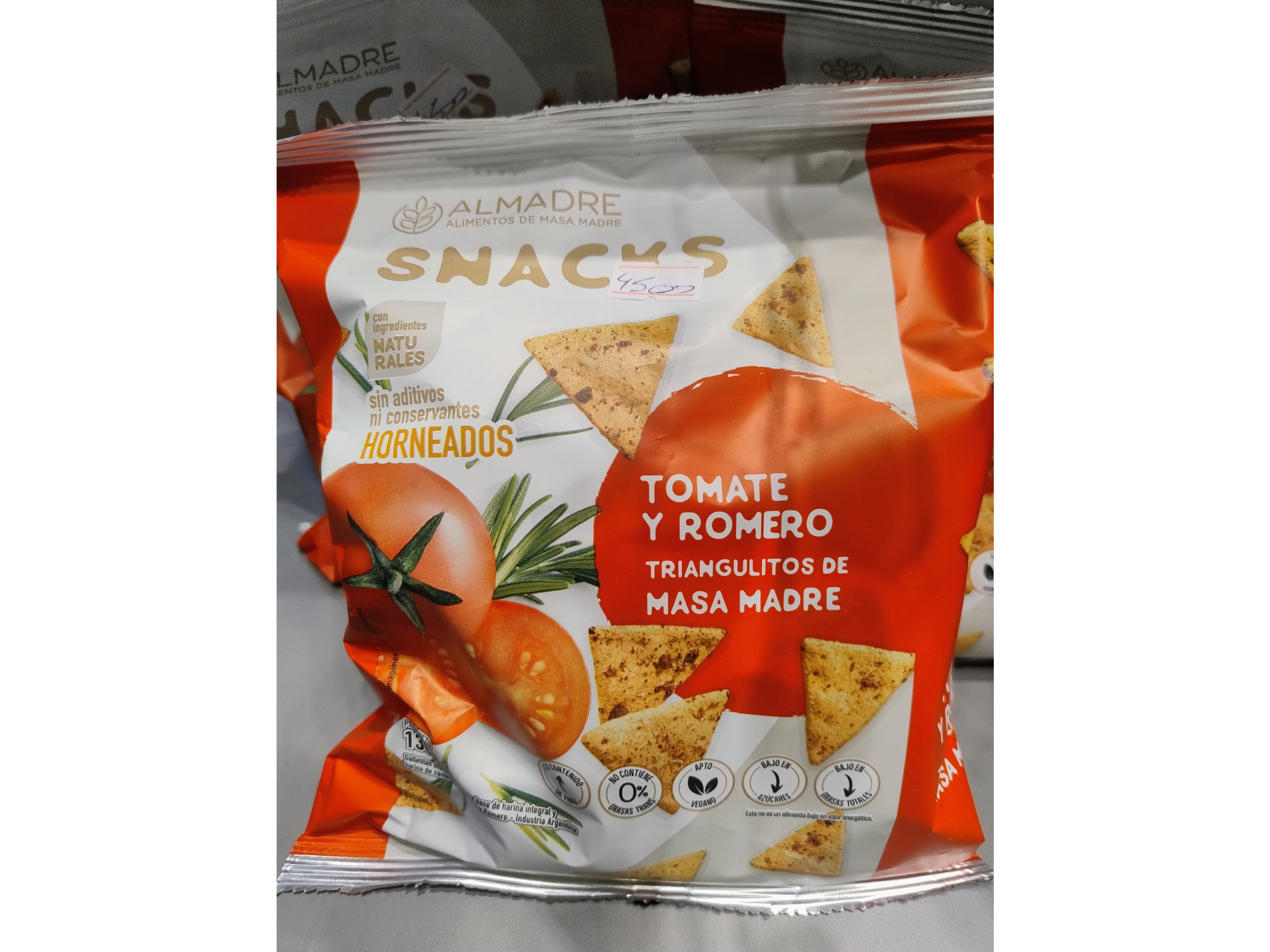 Snacks Tomate y Romero