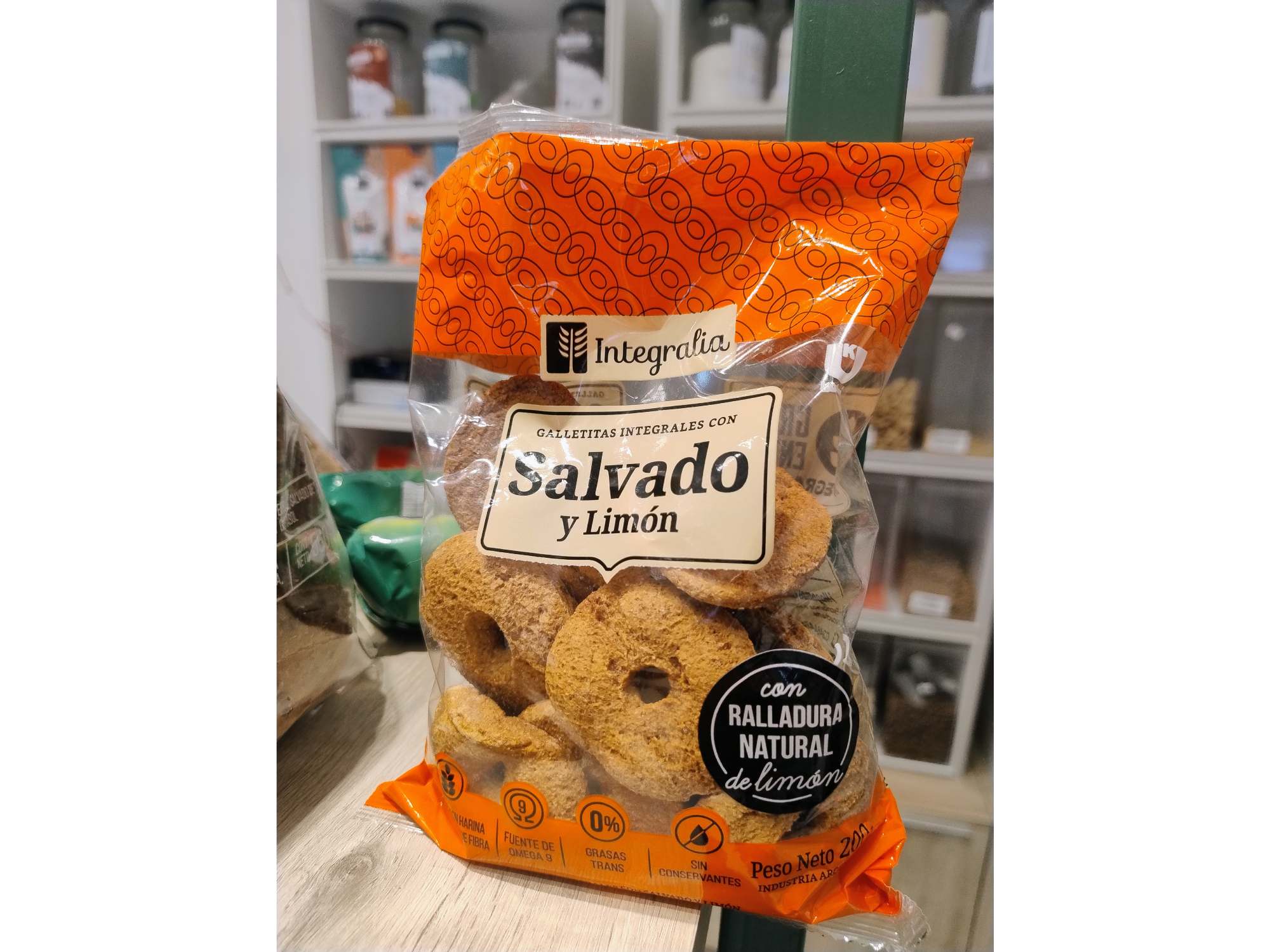 Galletas de Salvado y Limon