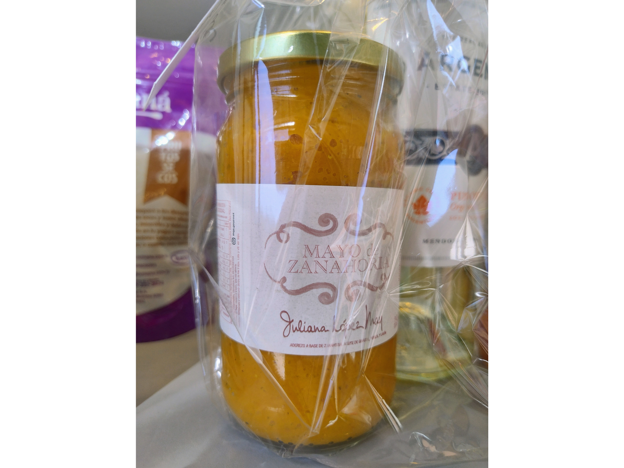 Mayonesa de zanahoria