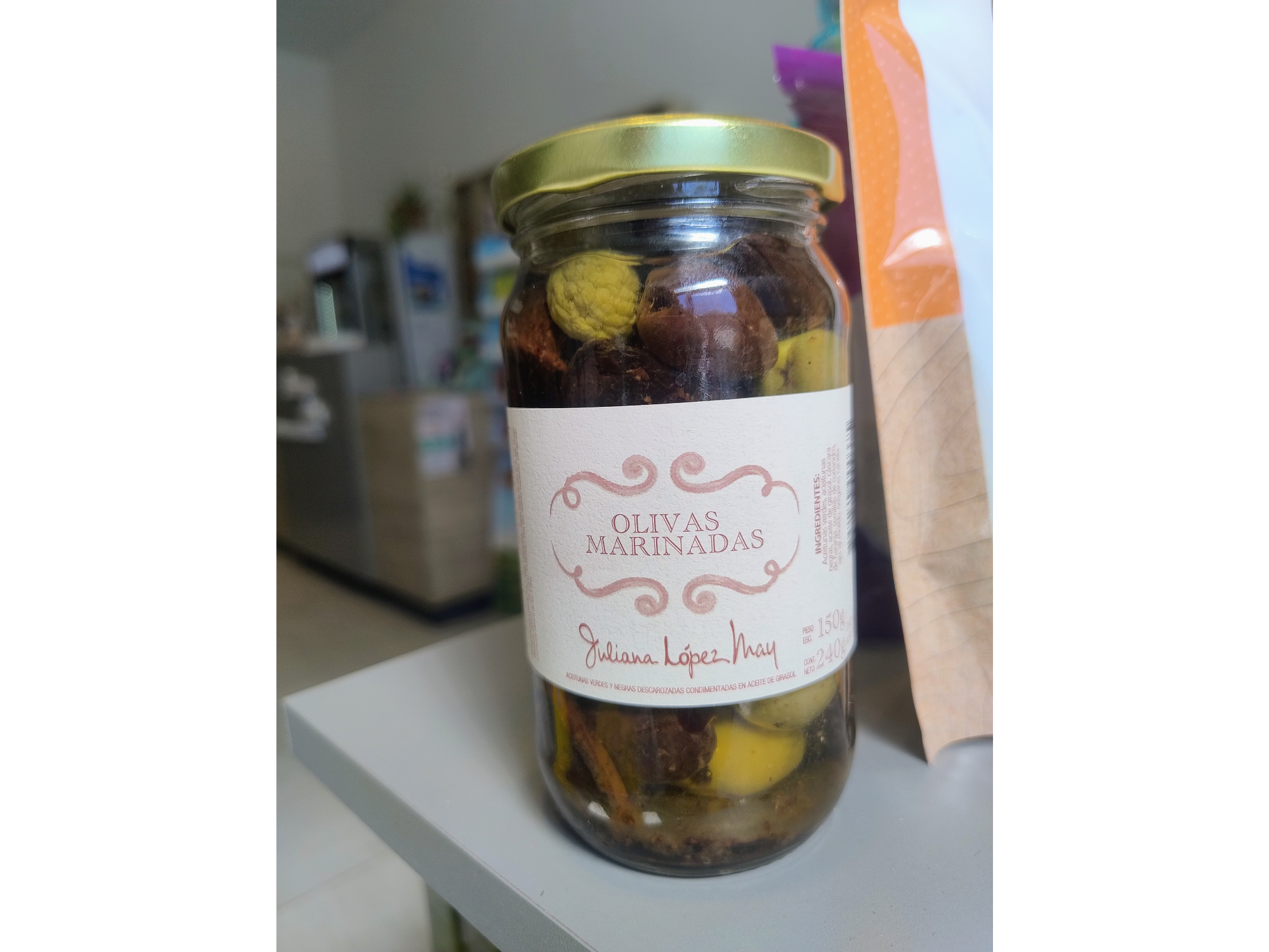 Olivas marinadas