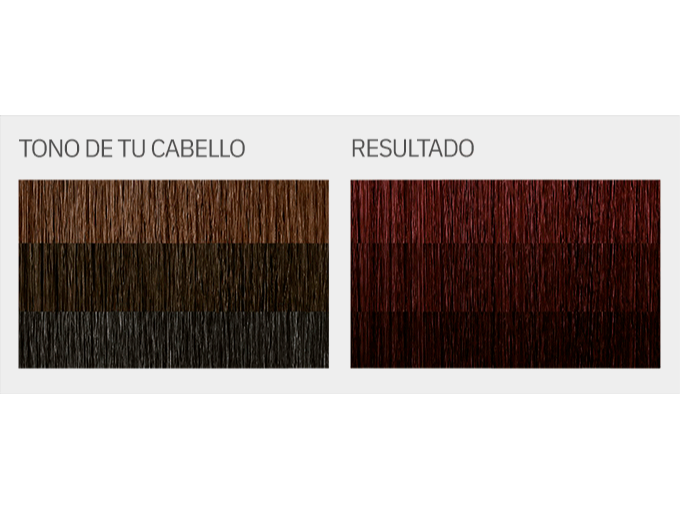 "L'Eau Vive - KIT Coloración en crema  TONO 4.5 (ROJOS)"