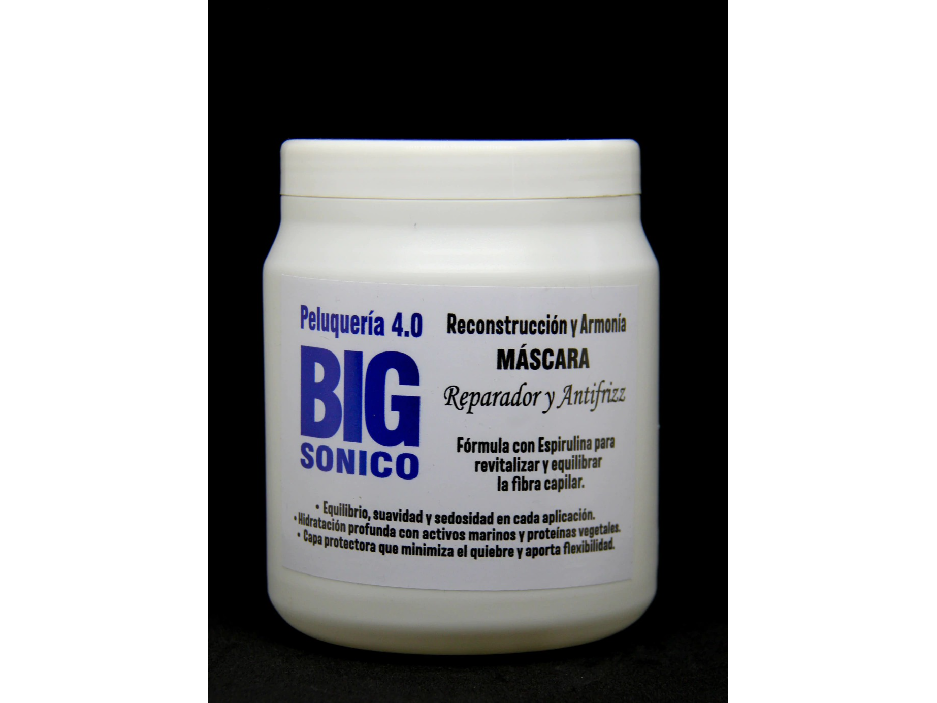 BIG SONICO Mascara Reparadora Antifrizz 1KG!!