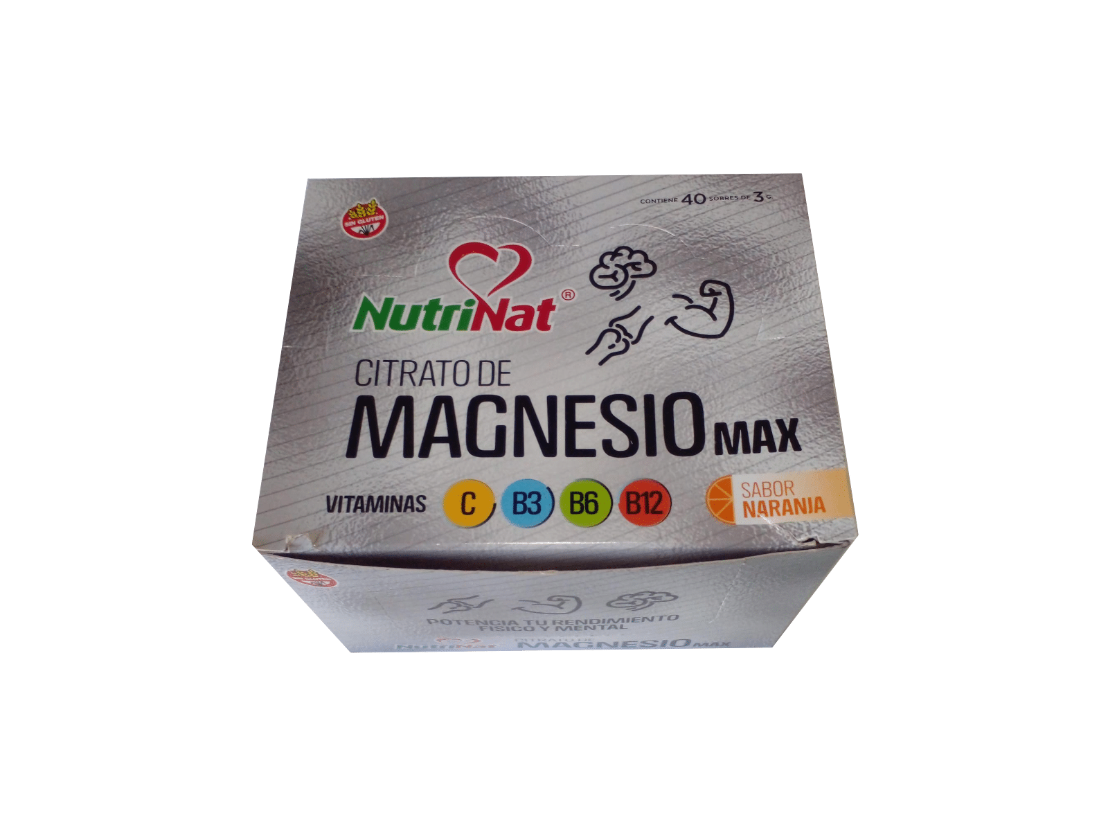 NUTRINAT MAGNESIO SOBRE X5 UNIDADES 2GRS