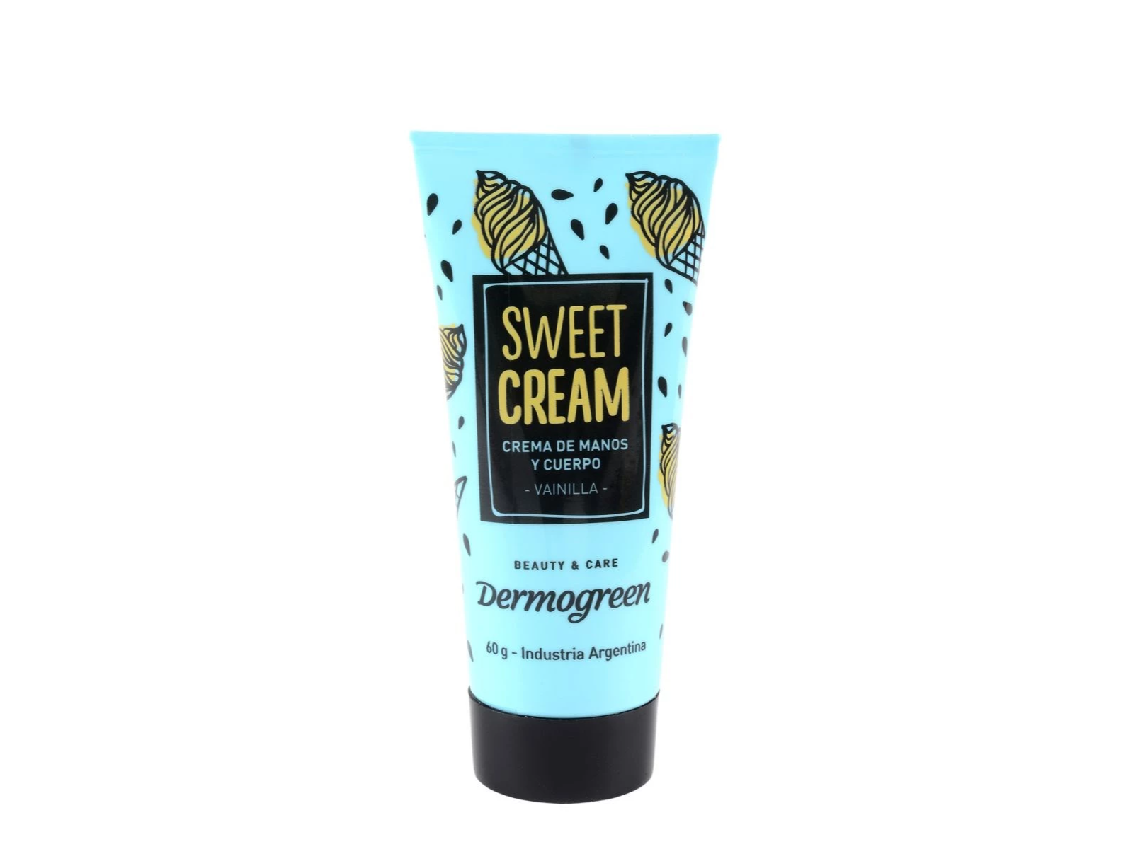 Dermogreen Crema de Manos Y Cuerpo Vainilla Sweet Cream 60 gr
