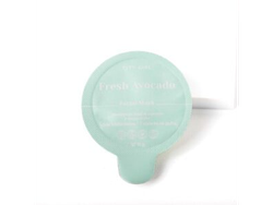 Mascarilla en pote verde fresh avocado