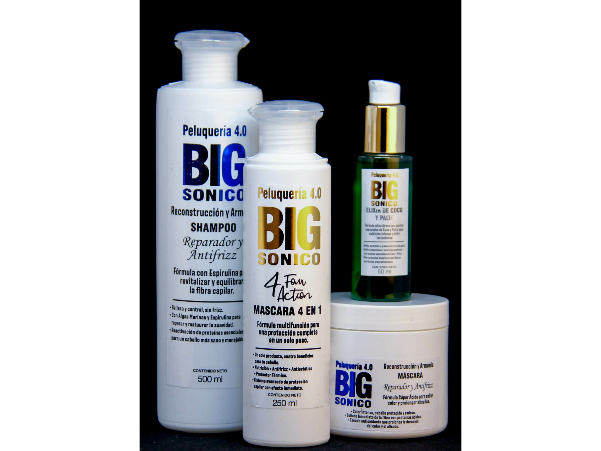 BIG SONICO Combo (21) ReconstrucciónReparador antifrizz!!!