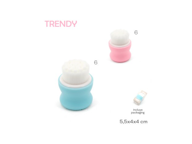 Cepillo Limpieza Facial Trendy