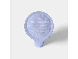 Mascarilla en pote lila 3 en 1 luminous Q10