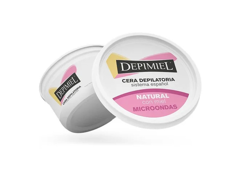 Cera Depilatoria Depimiel Sistema Español Microondas Natural x 200grs