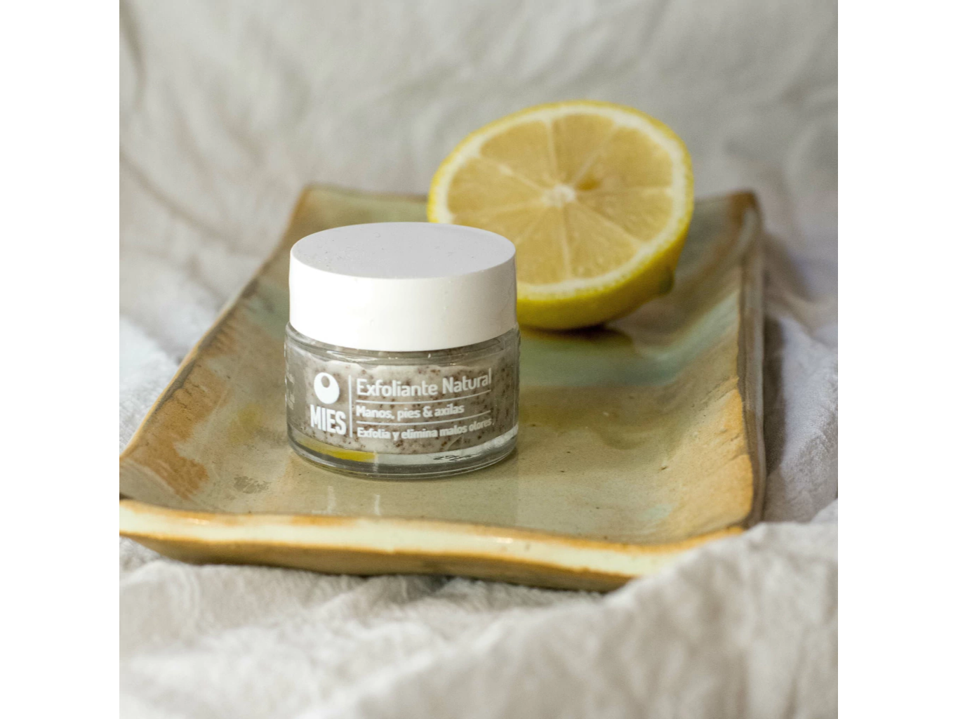 MIES Exfoliante Natural - manos, pies y axilas 35g