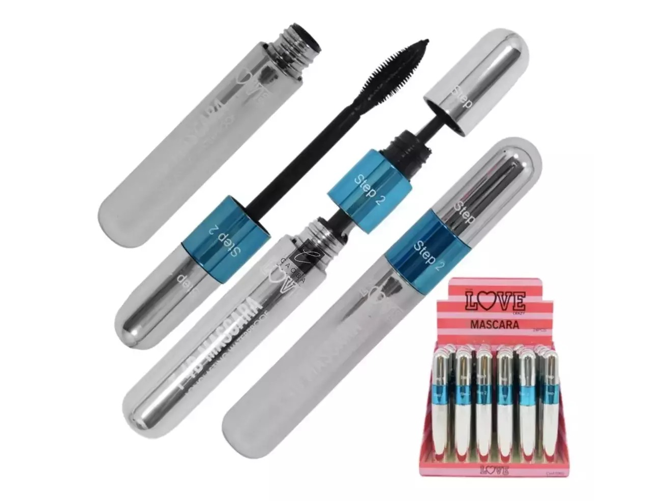 Mascara De Pestañas Love Crazy 2 en1 Tango
