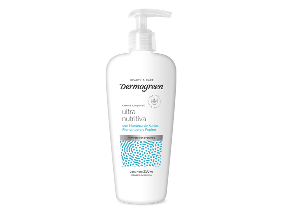 DERMOGREEN CREMA CORPORAL ULTRA NUTRITIVA  350GRS
