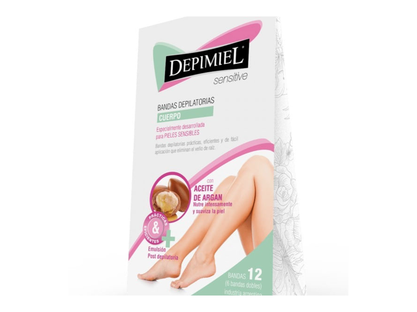 DEPIMIEL BANDAS DEPILATORIAS PIEL SENSIBLE CUERPO X12