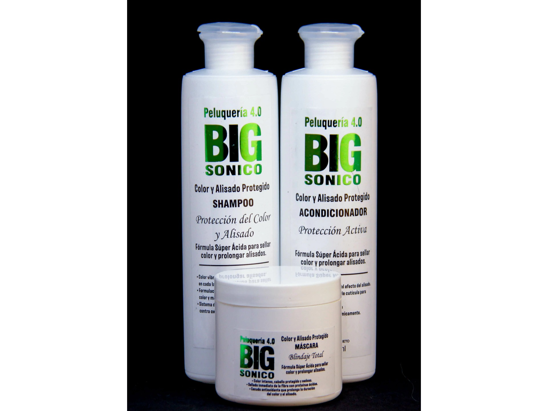 BIG SONICO Combo (9) Color y Alisado Protegidos!!