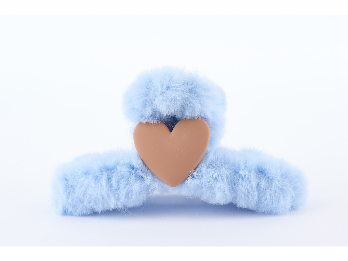 Hebilla corderito AZUL CON CORAZON