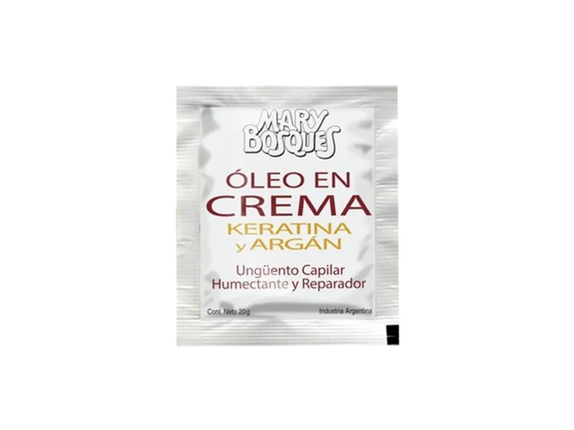 MARY BOSQUES Mascara Keratina y Argan x20ml.