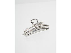 Broche pelo METAL PLATEADO