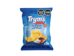 PAPAS TRYM'S SAL MARINA Y PIMIENTA X 60 GRS