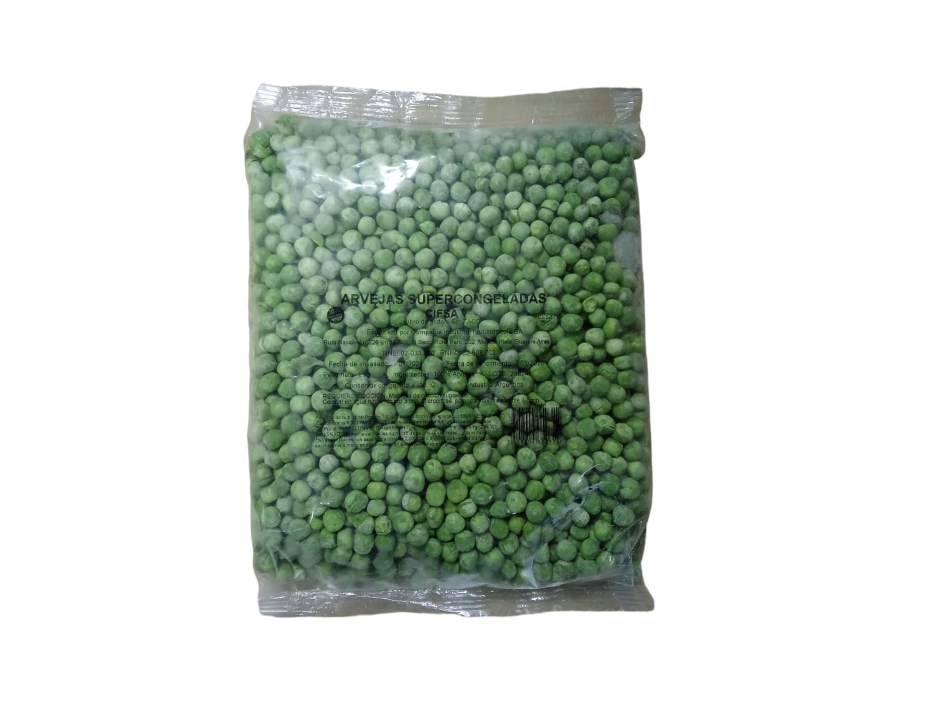 ARVEJA CONGELADAS  X1 KG