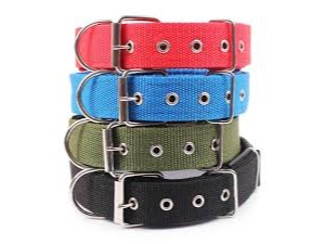 Collar de nylon para perros