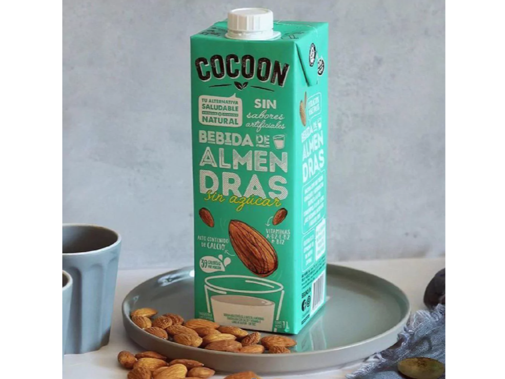COCOON ALMENDRAS SIN AZUCAR 1LT