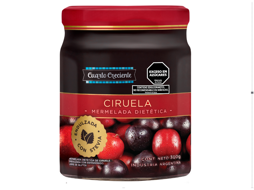 Mermelada Con Stevia CIRUELA