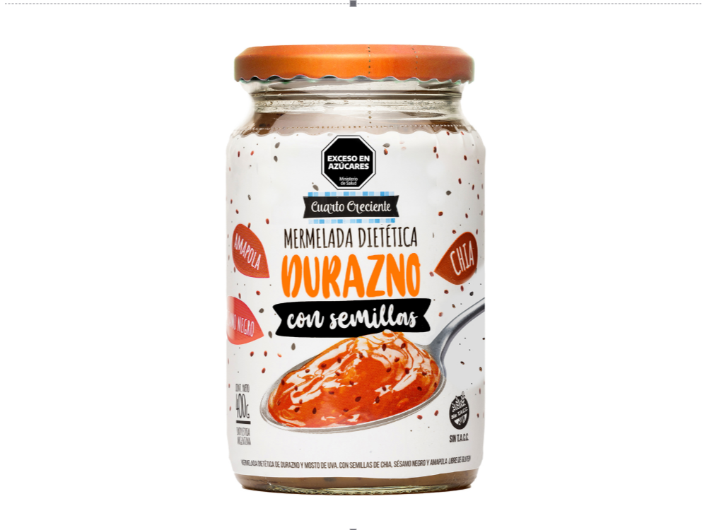 Mermelada Con Semillas DURAZNO