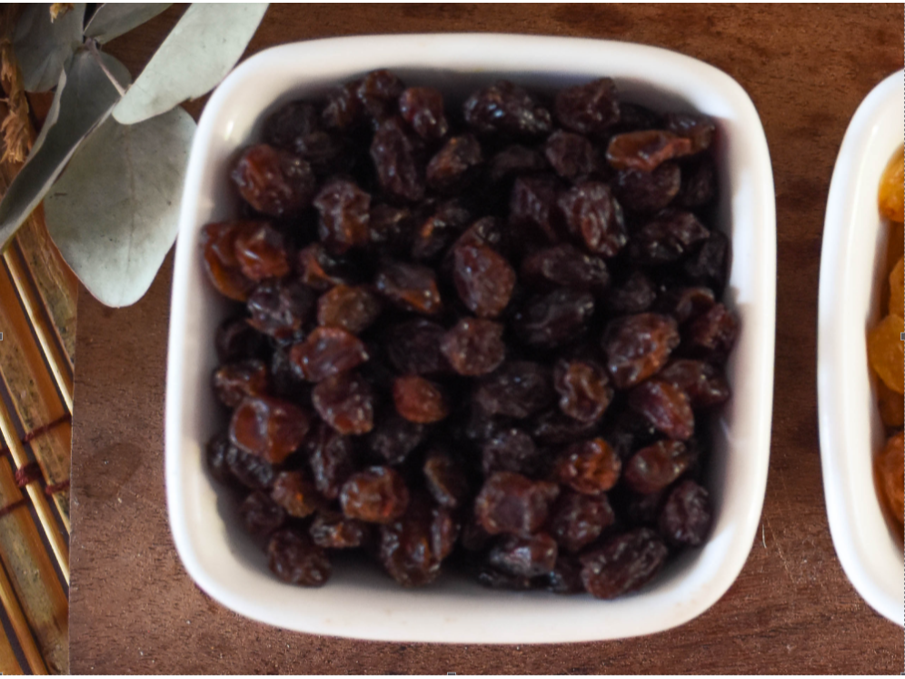 Pasas de Uva sin semilla